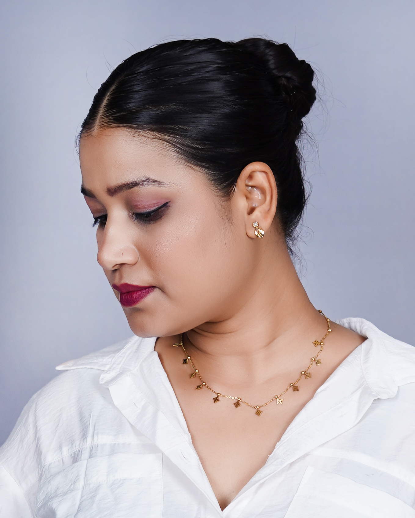 anti-tarnish gold-tone chain